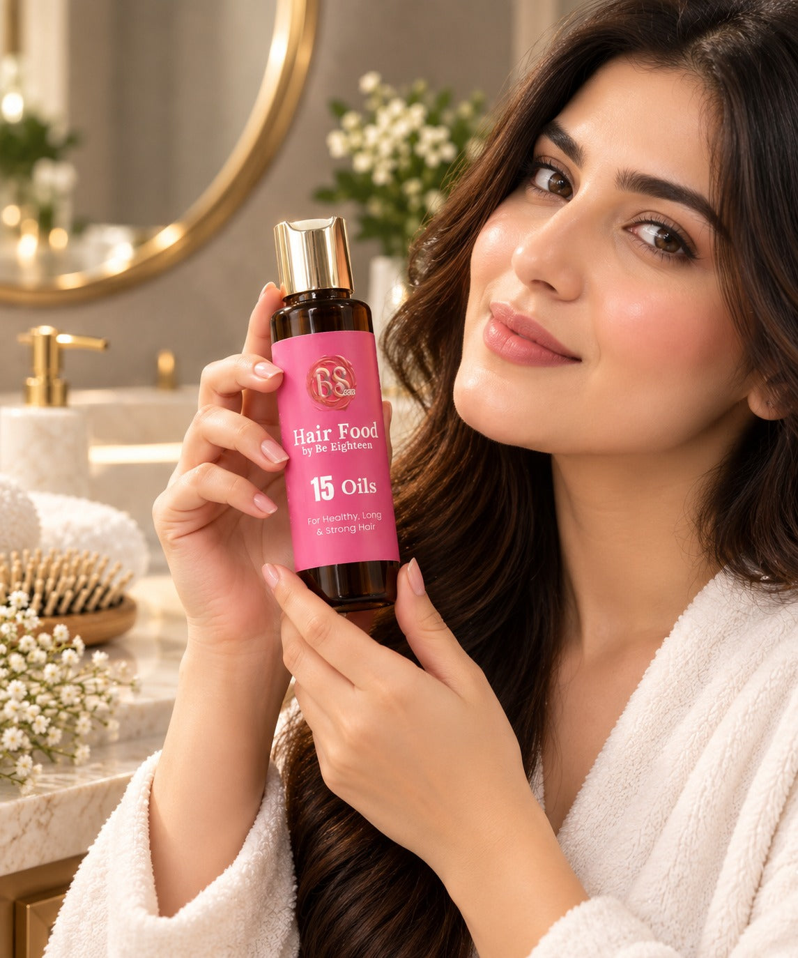 Hair Food with 15 Oils by Be Eighteen